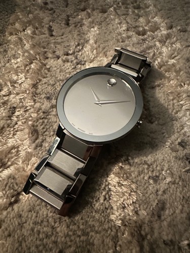 Movado 40mm men - men's, black