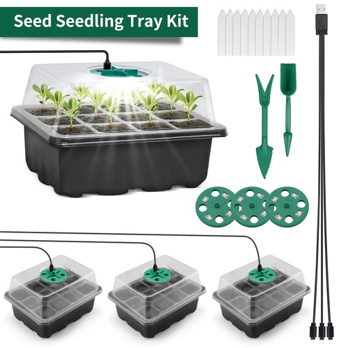 Seed nursery starting trays - nursery,