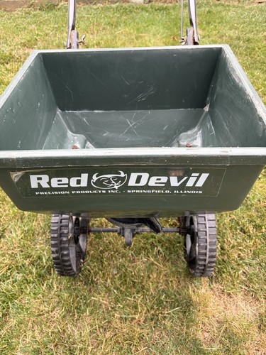 Red devil adjustable broadcast - devil,