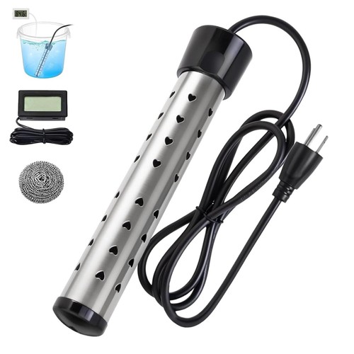 Pool water heater - heater, above