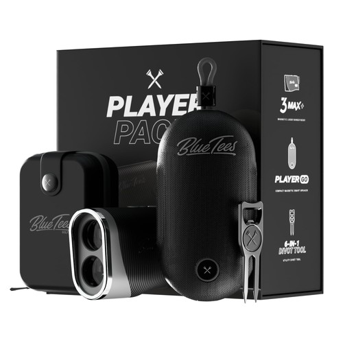 Blue tees golf - tees, player