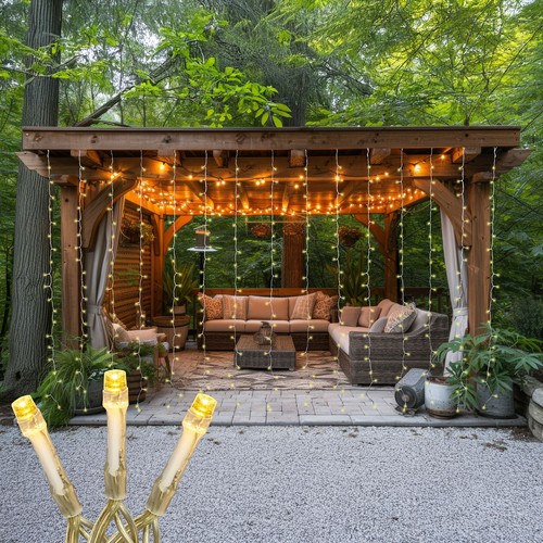 Novelty lights led curtain - led,