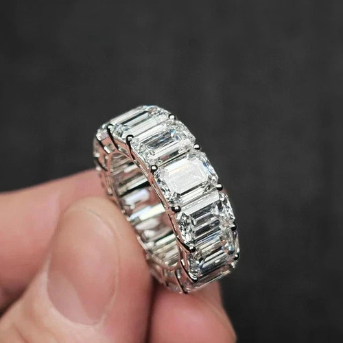 00ctw emerald moissanite - emerald,