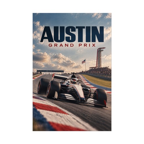 Austin grand prix poster - austin,