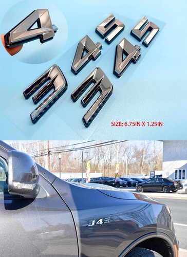 Chrome black 345 badge - black,