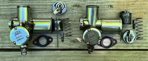 Twin amal carburetors from - amal,