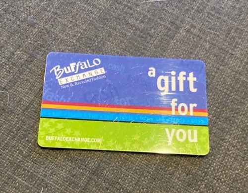 Buffalo exchange gift card - buffalo,