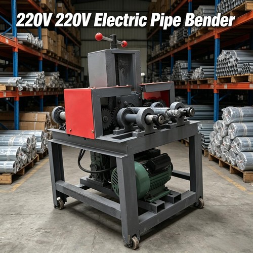 Electric steel pipe bender - steel,