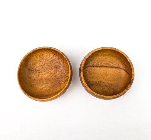 Vintage hand carved acacia - vintage,