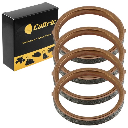 Exhaust muffler pipe gaskets - 4,