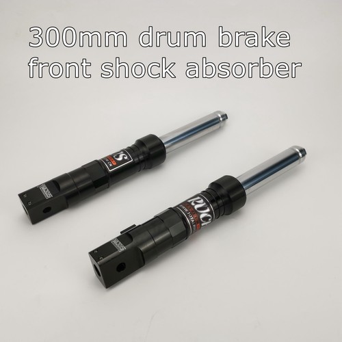 Lower drum brake front - brake, shock