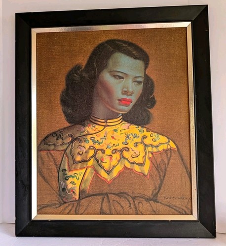 Vintage tretchikoff print - vintage,