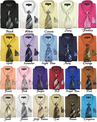Men cotton blend - dress, shirt