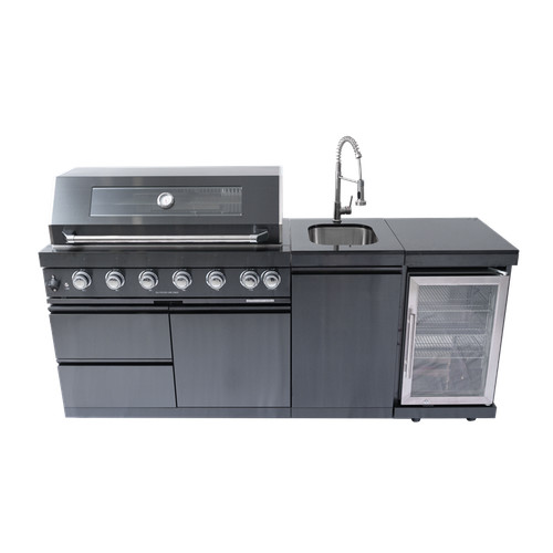 Outdoor kitchen 6 burner - kitchen, 6-burner
