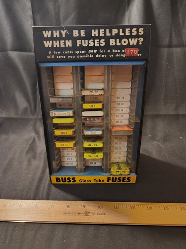 Vintage buss fuses metal - vintage,