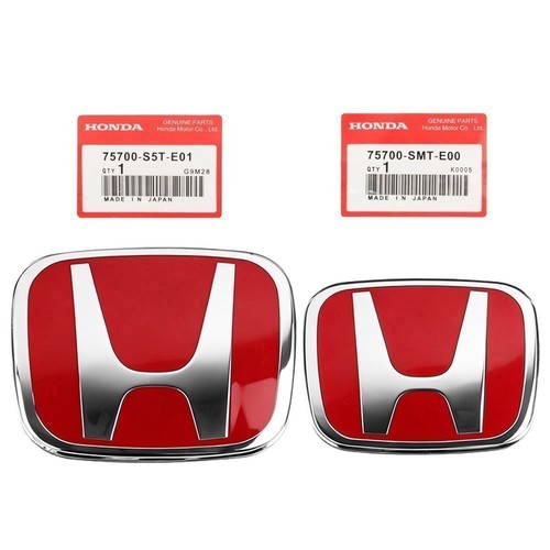 2pc front rear - rear, red