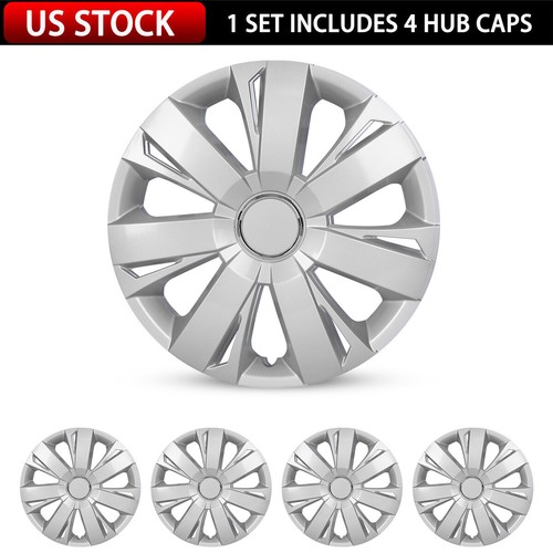 Set 4 silver wheel - set,