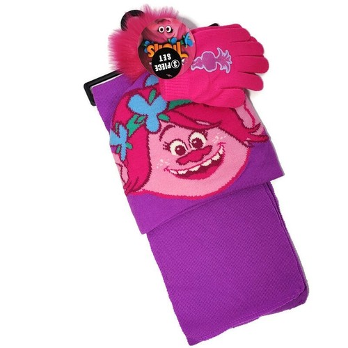 Dreamworks trolls hat scarf - trolls,