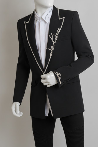 Balmain paris men black love - paris,