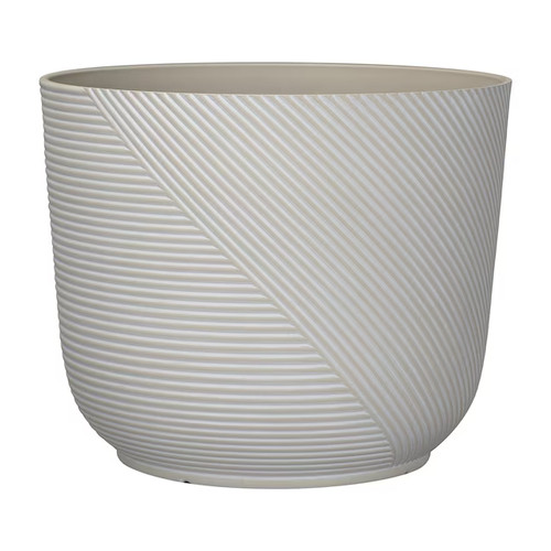 Planter round large - planter, white