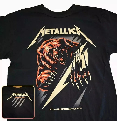 Bear metallica m72 shirt - bear,