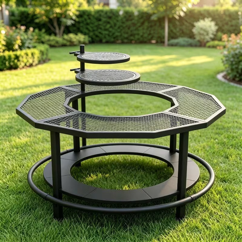 Fire pit surround - fire,