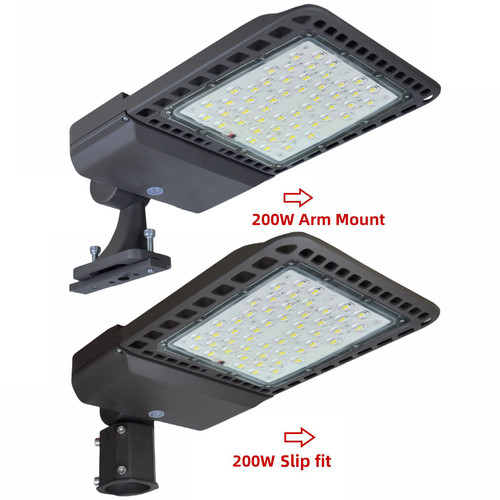 Led parking lot lights - lights, 200w