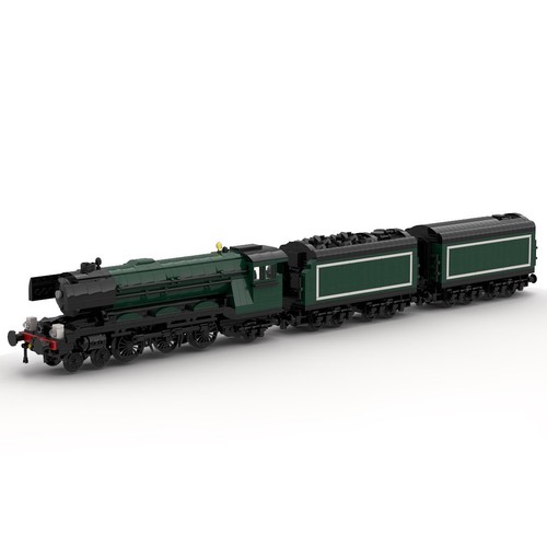 Custom moc 99054 trains - trains, model