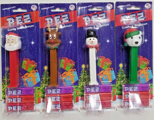 2012 set christmas pez - set, of