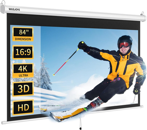 Manual pull down projector - pull,