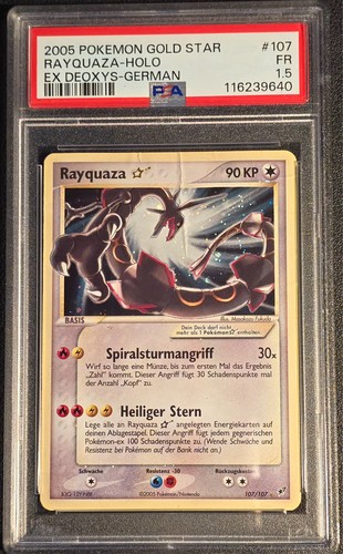 Pop psa 1 5 - 1!⭐psa, rayquaza