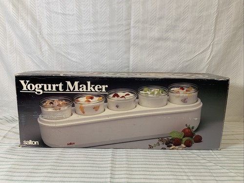 Salton yogurt maker 5 - yogurt,