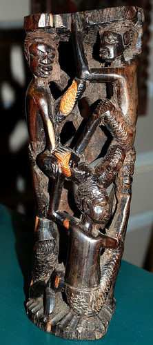 Vtg makonde african tree - makonde,