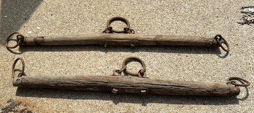 Vintage antique single tree - 2, vintage/antique