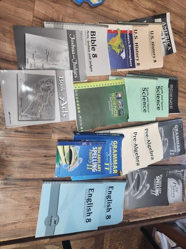 Abeka 8th grade curriculum - 8th,