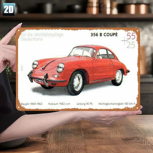 New classic 356 porsche - new,