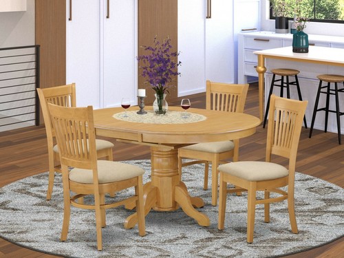 5pc avon dinette oval - oval, pedestal