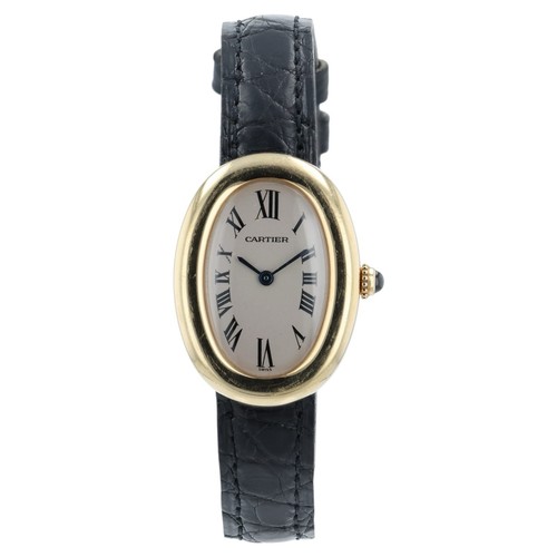 Cartier baignoire ivory dial - baignoire,