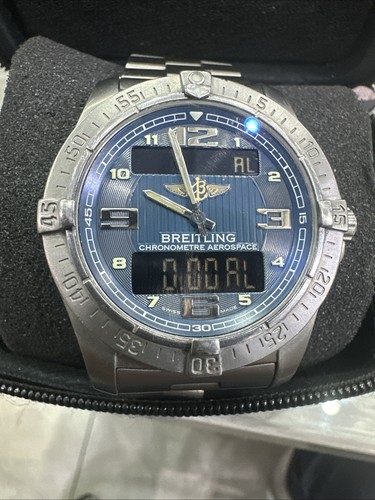 Breitling 42mm titanium gmt - 42mm,
