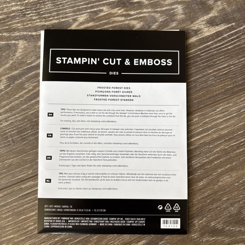 Stampin frosted forest - stampin, up!