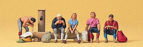Preiser 10443 scale hikers - preiser,