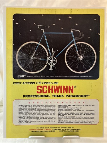 Schwinn track paramount - schwinn,