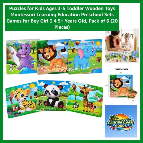 Puzzles for kids - ages, 3-5
