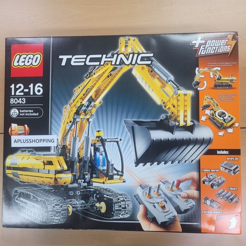 Lego 8043 motorized excavator - lego,