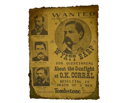 Wyatt earp wanted - wyatt,