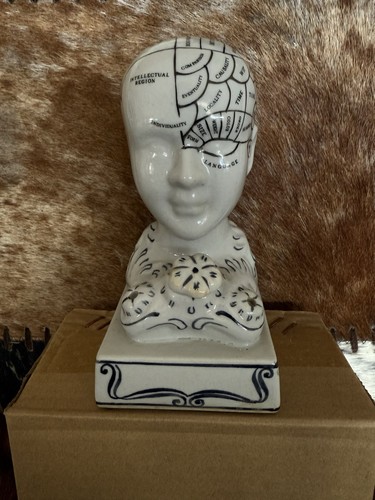 Medical phrenology bust head - bust,