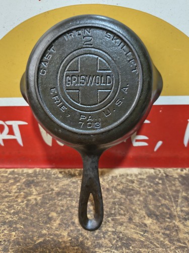 Fully restored griswold no - restored",