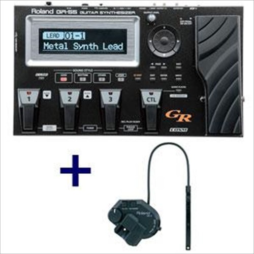 Roland bk guitar - gr-55-bk,