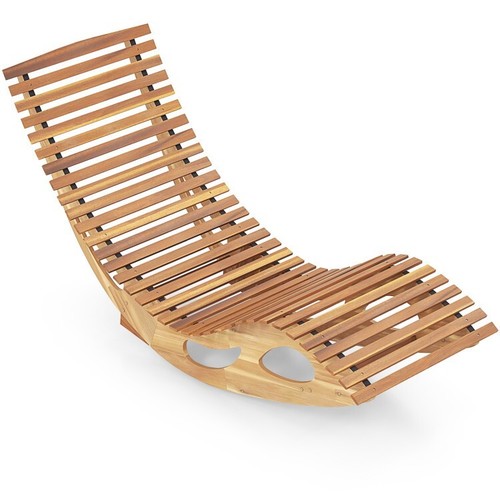 Patio chaise lounge - chaise, rocking