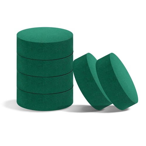 Pcs round floral - 6, foam